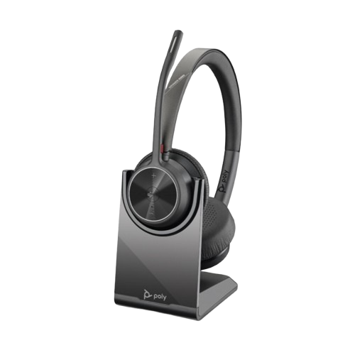 Poly Voyager 4320 UC USB-C med ladestander